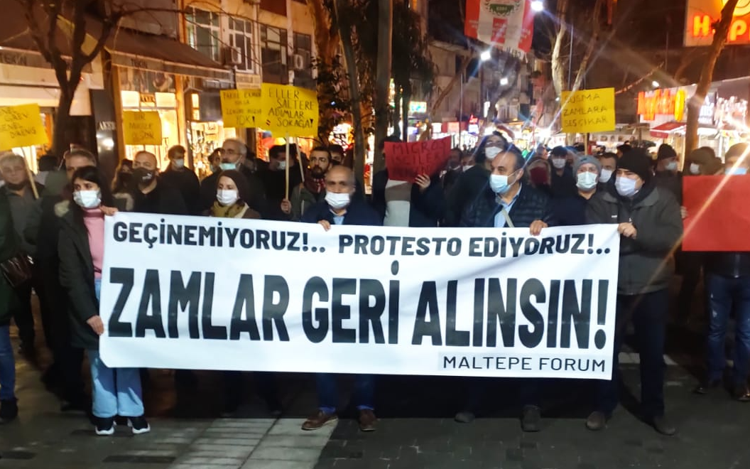 Maltepe'de geçinemiyoruz eylemi 