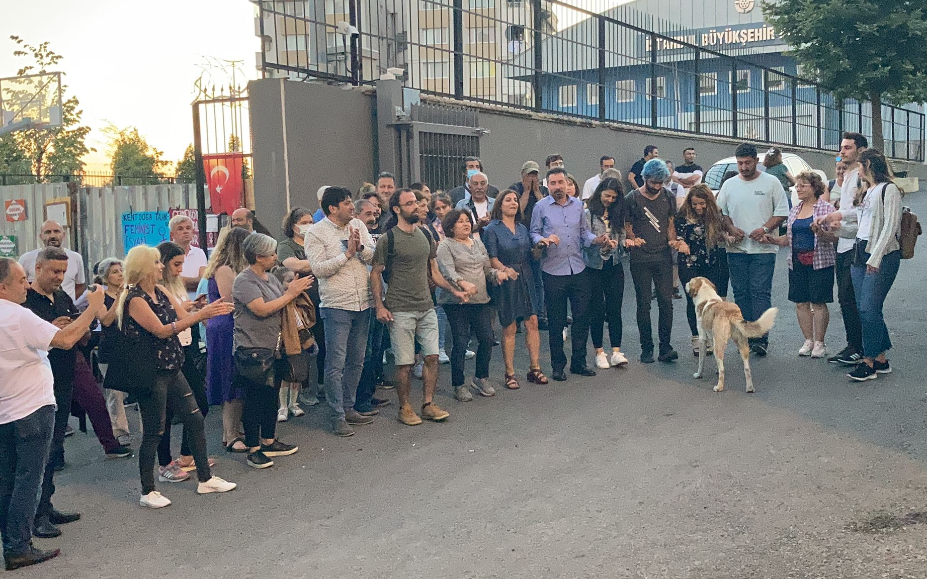 Çekmeköy'de park direnişi bir aydır sürüyor!