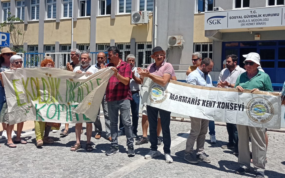 Marmaris'teki çevre katliamına karşı açılan davada karar duruşması görüldü