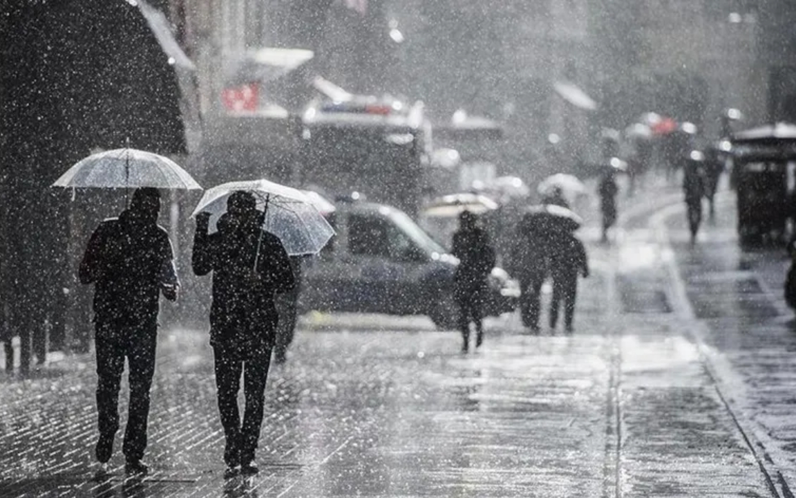 Meteoroloji'den 5 bölge için sağanak uyarısı