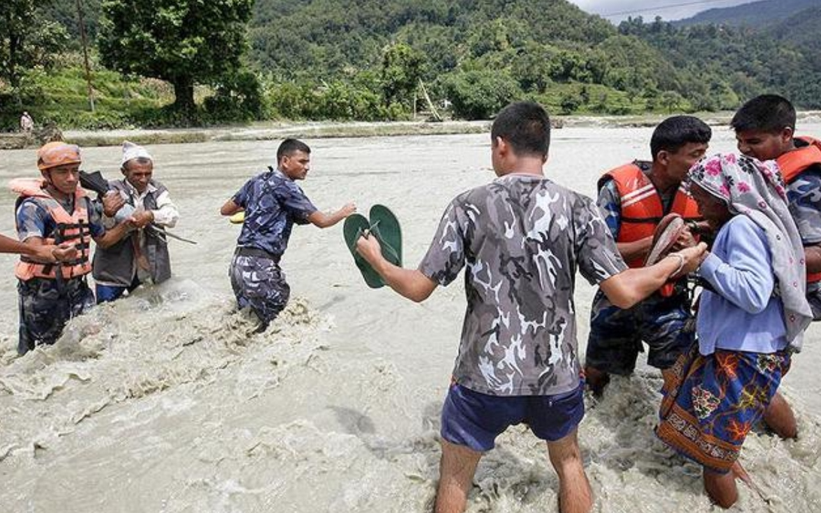 Nepal'de şiddetli yağış: 2 ölü, 28 kayıp