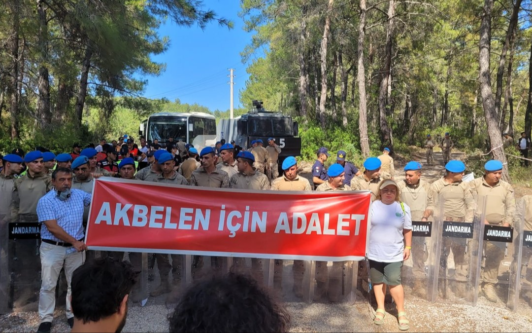 Akbelen direnişi sürüyor: Oturma eylemi başlatıldı