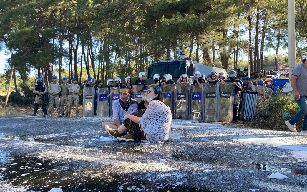 Akbelen'de abluka: En az 22 kişi gözaltına alındı