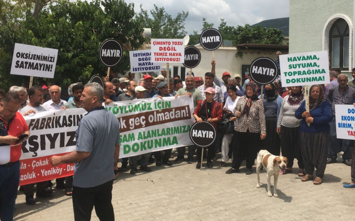 11 köyü talan edecek çimento fabrikasına ‘ÇED olumsuz’ raporu