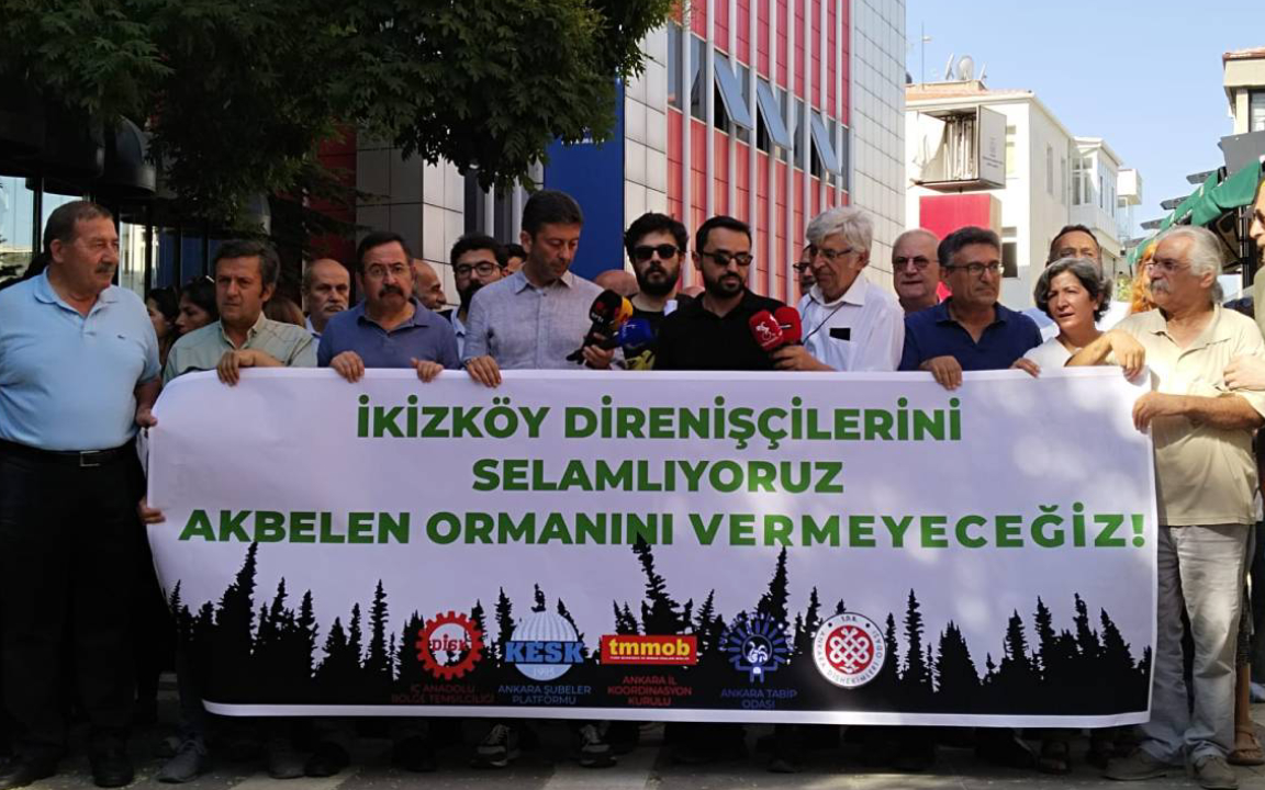 Akbelen Direnişçileri Meclis'e ulaştı