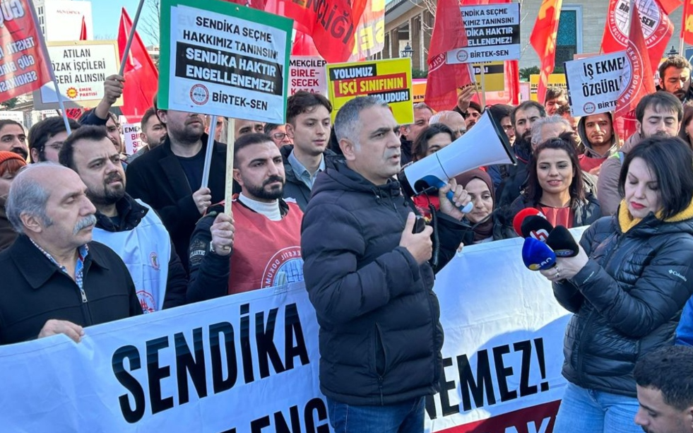 Özak işçileri İstanbul’da: ‘Buraya kurulduk, gitmiyoruz!’
