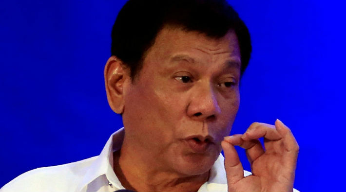 Duterte'den taciz savunması: 'İkimizin de hoşuna gitti'