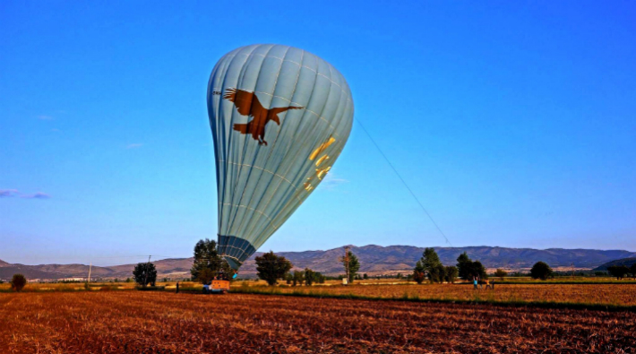 Balon turları Kapadokya'nın ardından Burdur'da