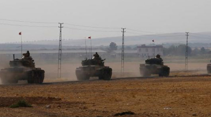 Cerablus'ta Türk tankı vuruldu: 1 asker hayatını kaybetti