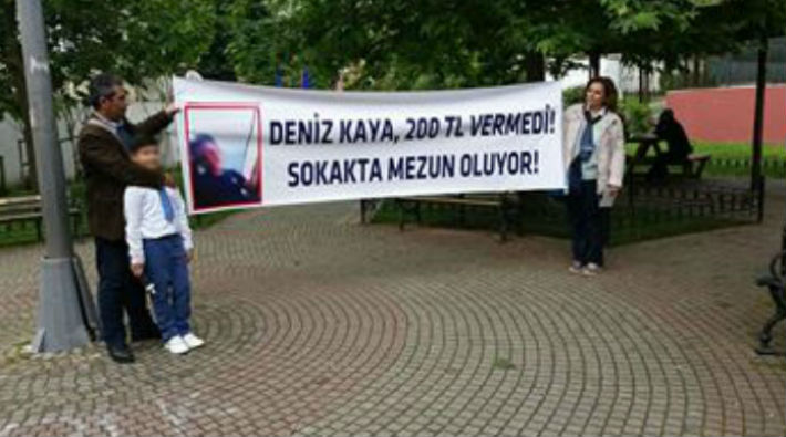 Çocuğunu sokakta mezun eden veliye 'Erdoğan'a hakaret' suçlaması