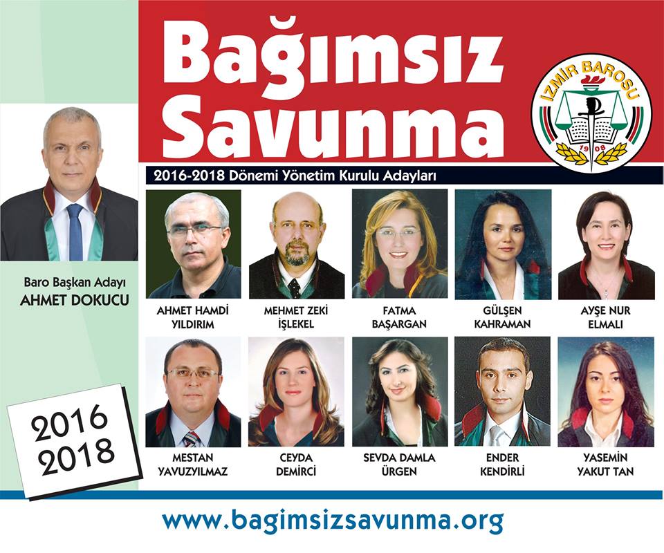 İzmir Bağımsız Savunma Baro Başkan adayı Ahmet Dokucu: Baro siyasette sıçrama tahtası değildir