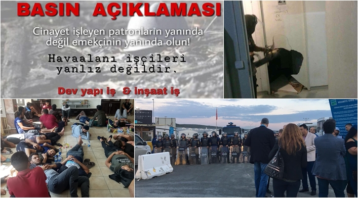 TİP'ten gözaltına alınan havalimanı işçileri için çağrı