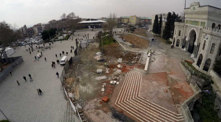 Beyazıt Meydan projesi durduruldu