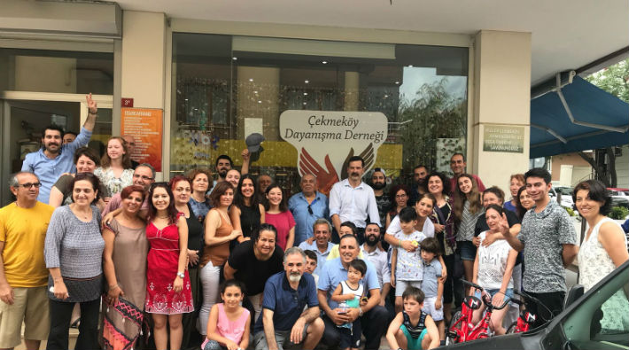 Çekmeköy'de Erkan Baş'ın katılımıyla 'Kitap oku bisikletin olsun' etkinliği
