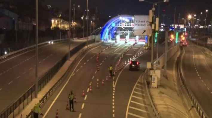 Cumhur İttifakı'nın mitingi nedeniyle Avrasya Tüneli trafiğe kapatıldı