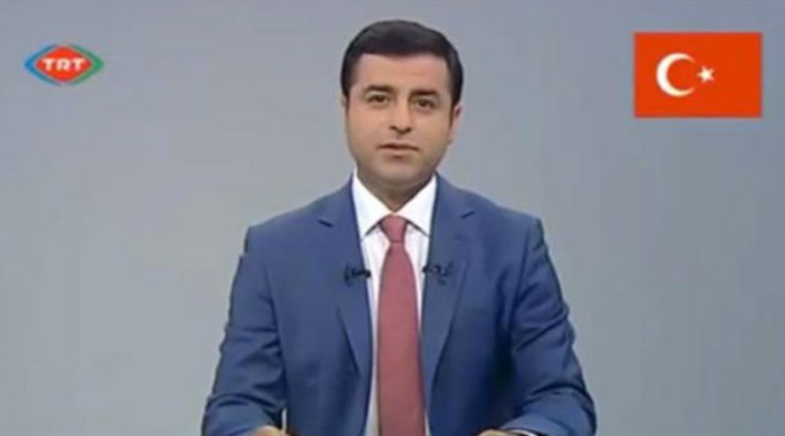 Demirtaş’ın TRT konuşması cezaevinde çekildi