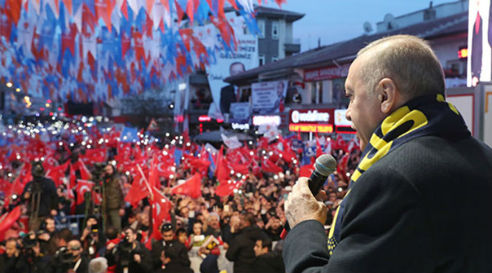 Erdoğan Kılıçdaroğlu'nu Çubuk'ta hedef göstermişti
