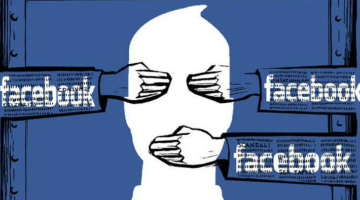 Facebook yüzlerce muhalif sayfayı sansürlüyor