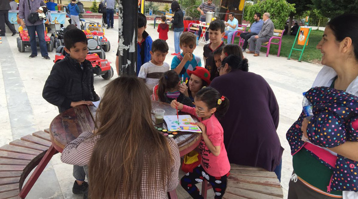 Mamak'ta 'aydınlık bir gelecek için çocuk şenliği' düzenlendi 