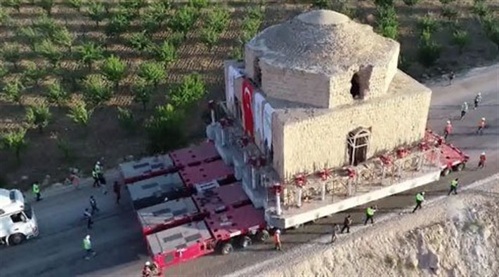 Hasankeyf'te 540 yıllık Artuklu hamamı taşınıyor