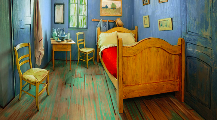 Van Gogh'un odası Airbnb'de kiralık