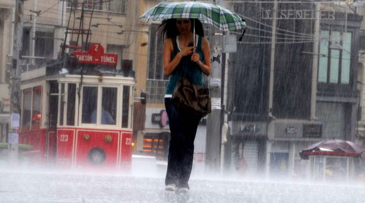 Meteorolojiden kuvvetli yağış uyarısı