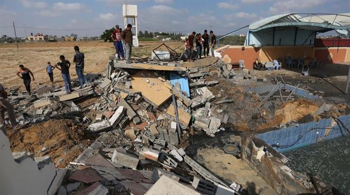İsrail Gazze’de 140 noktaya saldırdı: Ölü ve yaralılar var