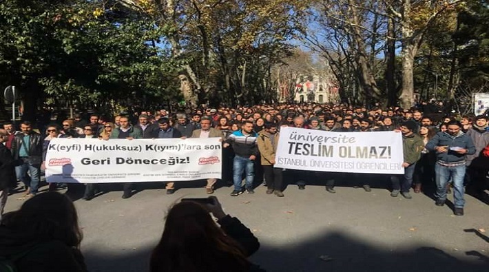 İÜ Siyasal Bilgiler Fakültesi Öğrencileri: SBF başkanlığa hayır diyor
