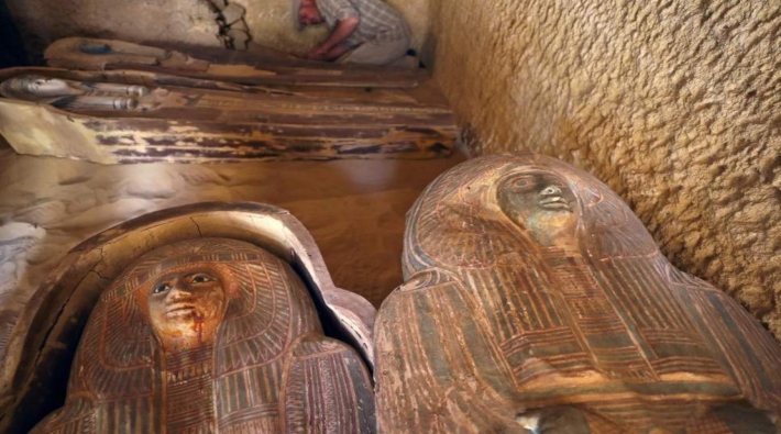 Mısır’da 4 bin 500 yıllık antik mezar bulundu