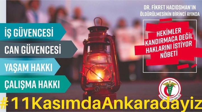 Hekimler sağlık yasasının geri çekilmesi için Ankara’ya gidiyor
