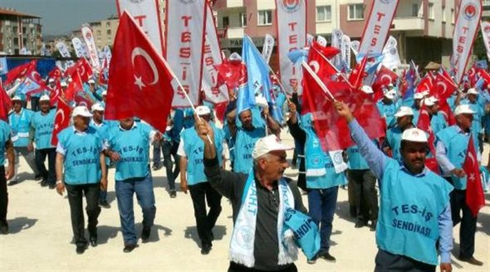Türk-İş 1 Mayıs’ı Hatay’da kutladı