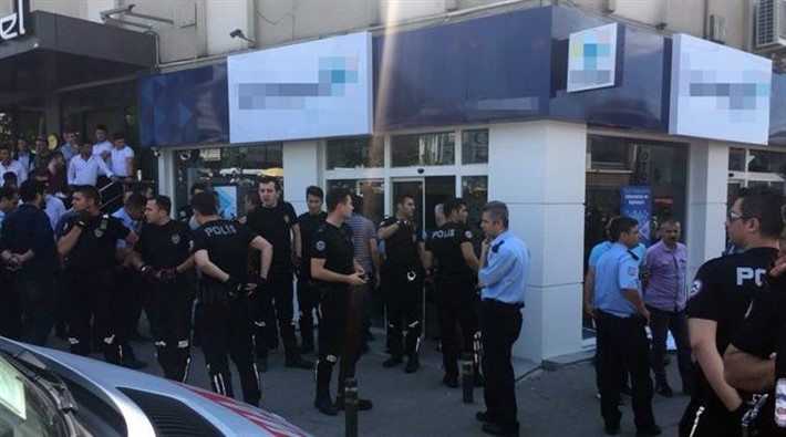 Türk Telekom binasında silah sesleri: 1 ölü, 2 yaralı