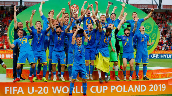 Ukrayna, 20 Yaş Altı Dünya Kupası'nda şampiyon oldu