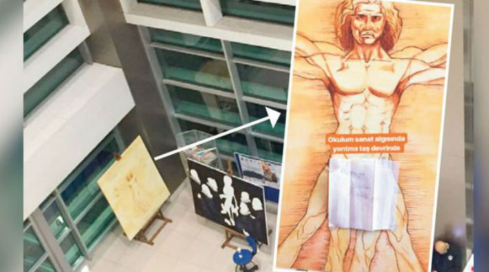 Üniversitede Leonarda da Vinci'ye sansür: Açmayın sıkıntı çıkıyor