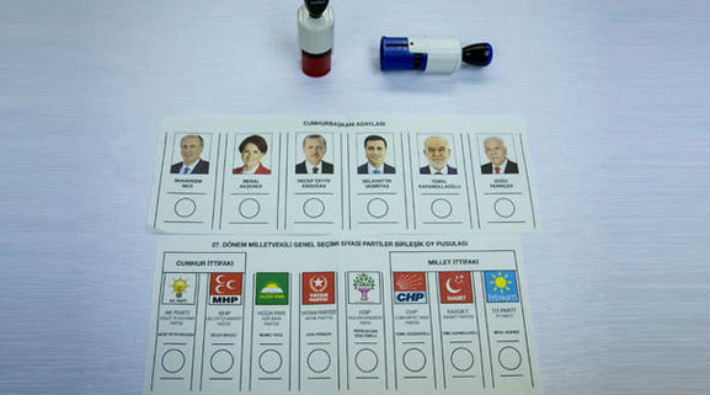 'Urfa'ya ait 4 bin oy pusulası İzmir'e göderildi'